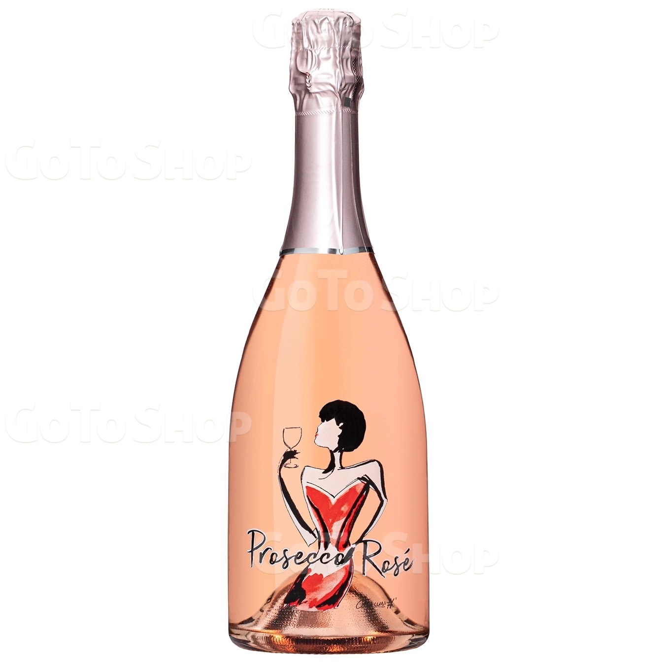 Вино ігристе Le Contesse Prosecco Millesimato рожеве брют 11% 0,75л