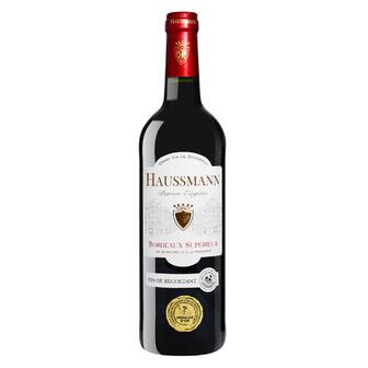 Вино Haussmann Baron Eugene Bordeaux Superieur червоне сухе 14,5% 0,75л
