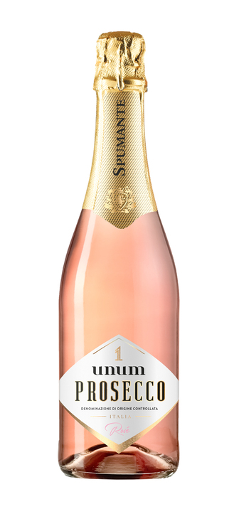 Вино ігристе Unum Prosecco рожеве брют 11,5% 0,75л