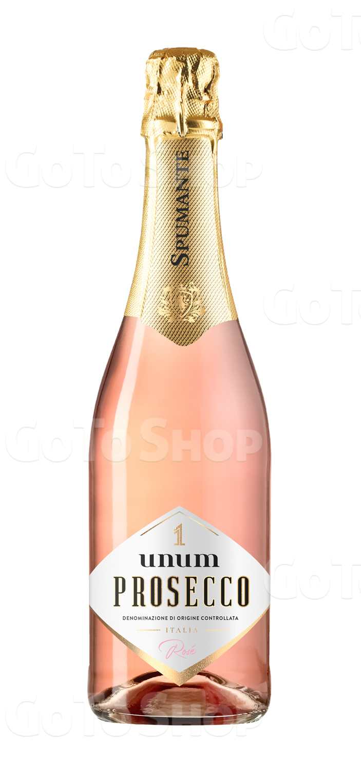 Вино ігристе Unum Prosecco рожеве брют 11,5% 0,75л