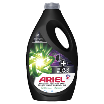 Гель для прання Ariel + Revita Black 1,7л
