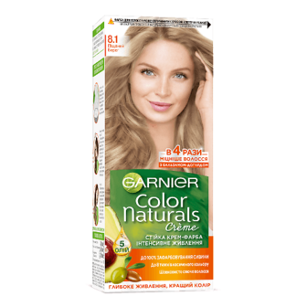 Фарба для волосся Garnier Color Naturals 8.1 «Пісочний берег» шт