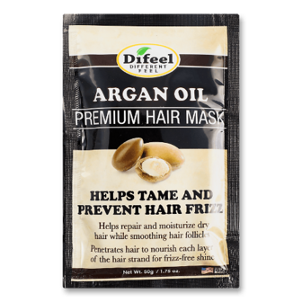 Маска для волосся Difeel Premium арганова олія 50г
