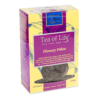 Чай чорний Tea of Life Flowery Pekoe байховий 100г