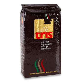 Кава мелена Caffe Tris смажена 250г
