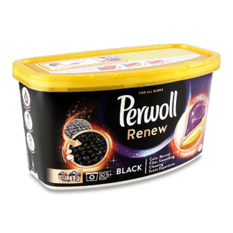 Капсули для прання Perwoll для темних і чорних речей 12*13,5г
