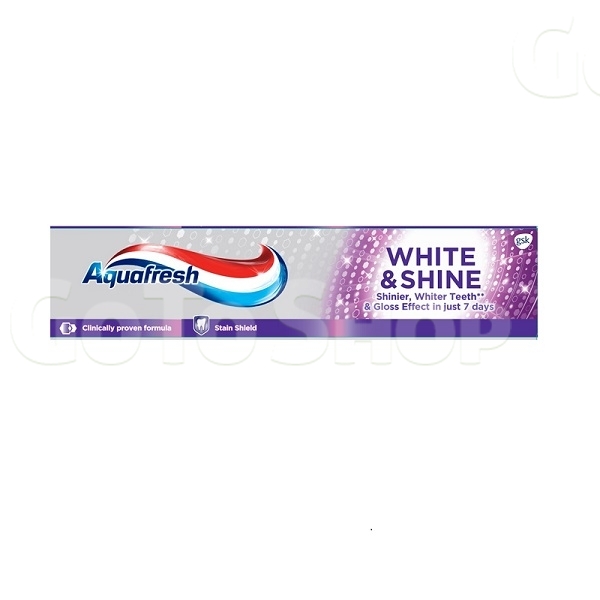 Паста зубна 100 мл Aquafresh white &amp; shine к/уп 