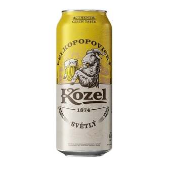 Пиво 0,5л Velkopopovicky Kozel світле 
