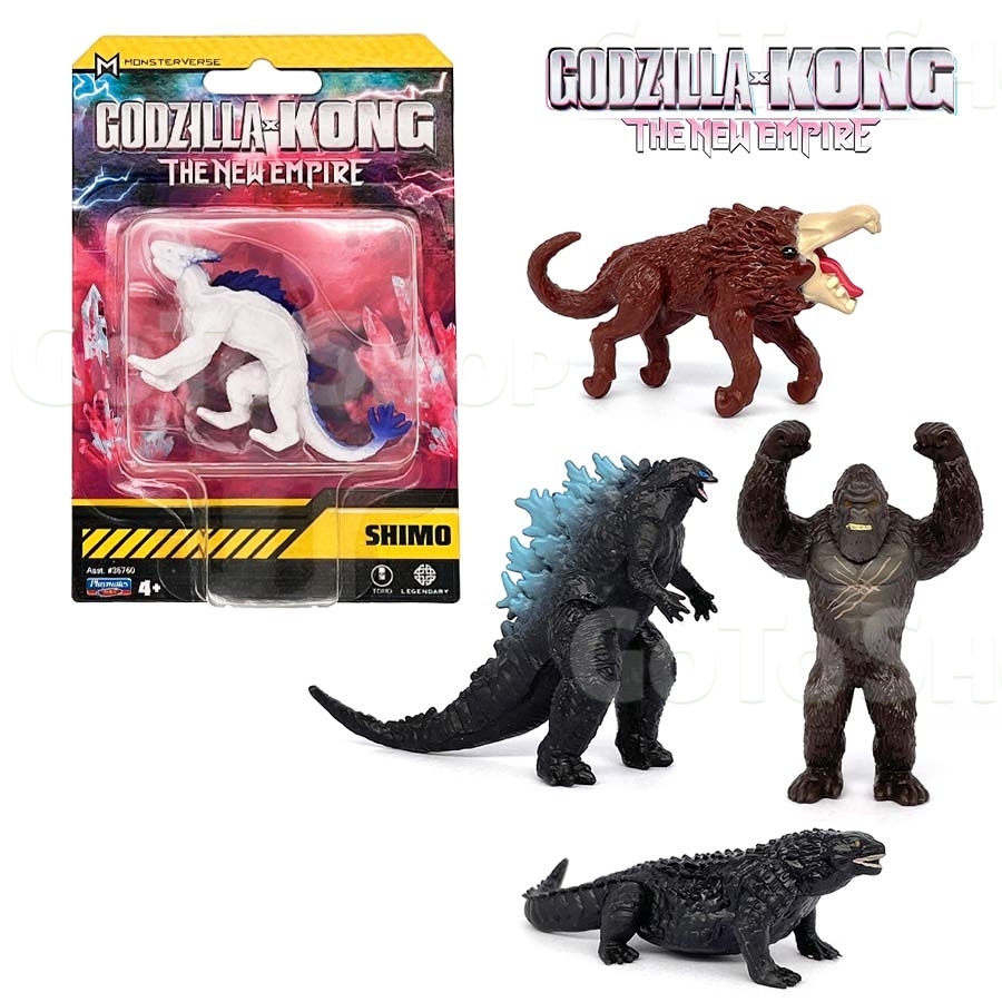 Іграшка фiгуpка Godzilla &amp; Kong-Мiнiмонcтpи, в асортименті 