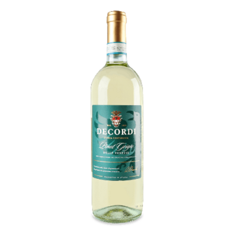 Вино біле сухе Decordi Pinot Grigio біле сухе 0,75л