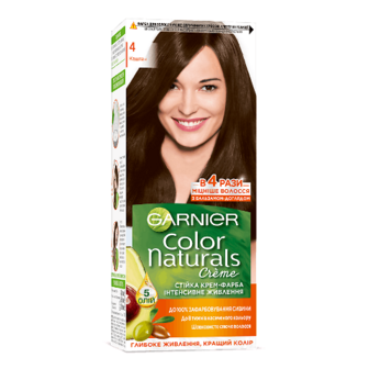 Фарба для волосся Garnier Color Naturals 4 «Каштановий» шт