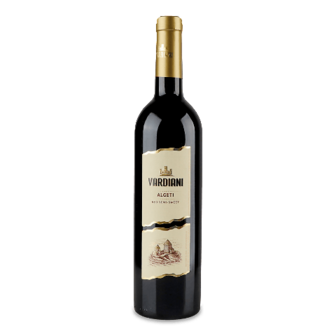 Вино Vardiani «Алгеті» червоне напівсолодке 0,75л
