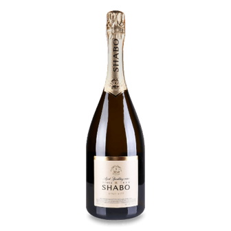 Вино ігристе Shabo Classic Brut біле 0,75л