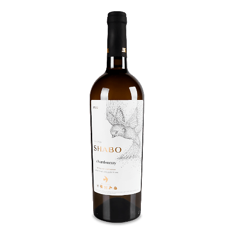Вино Shabo Original Collection Chardonnay біле сухе 0,75л