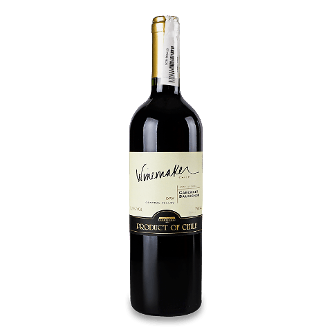 Вино червоне сухе Winemaker «Каберне Совиньон» 0,75л