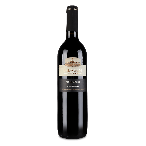 Вино Badagoni «Мукузані» червоне сухе 0,75л