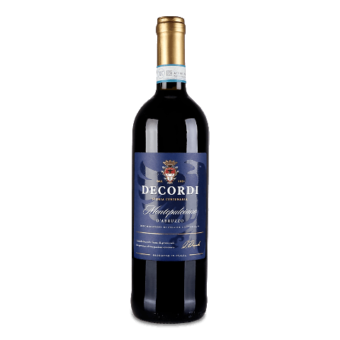 Вино Decordi Montepulciano D&#039;Abruzzo червоне сухе 0,75л