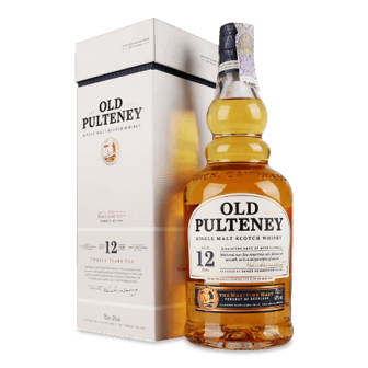 Віскі Old Pulteney Single Malt Scotch Whisky 12 років 0,7л