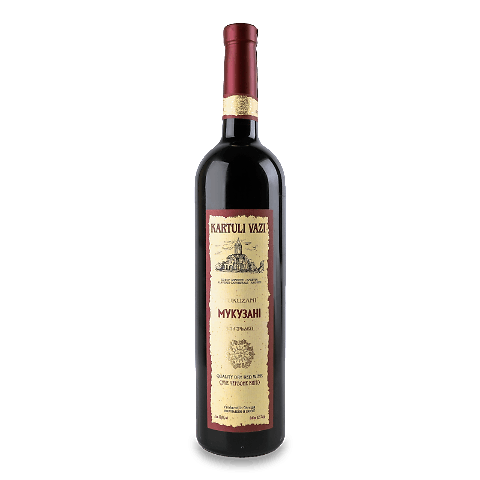 Вино Kartuli Vazi «Мукузані» червоне сухе 0,75л