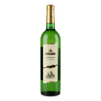 Вино Vardiani «Алазанська долина» біле напівсолодке 0,75л