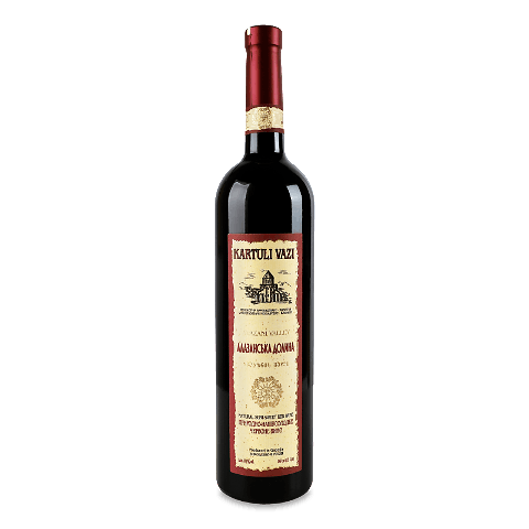 Вино червоне Kartuli Vazi «Алазанська долина» 0,75л