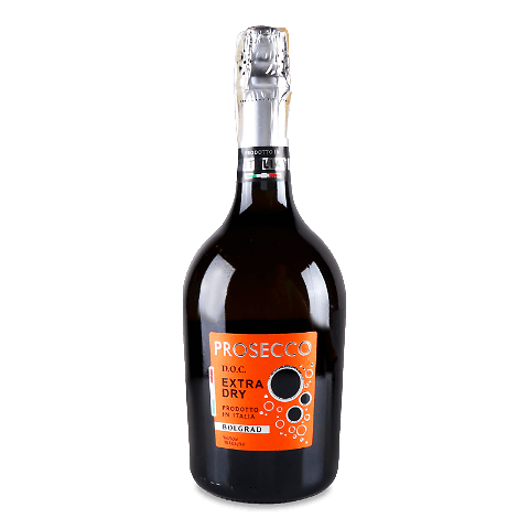Вино ігристе Bolgrad Prosecco DOC біле екстрасухе 0,75л