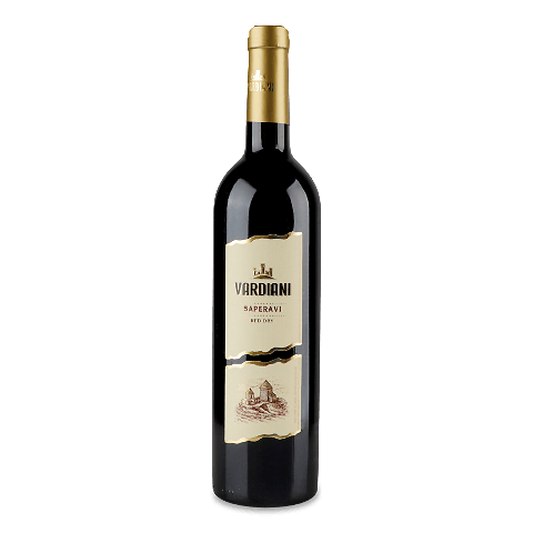 Вино Vardiani «Сапераві» червоне сухе 0,75л