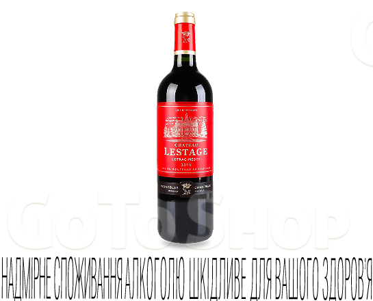 Вино Chateau Lestage GB Listrac rouge 2016, 0,75л