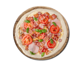 Піца «Карбонара», напівфабрикат, 590г