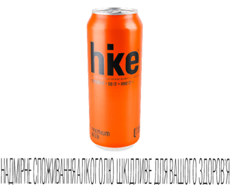 Пиво Hike Premium з/б 0,5л