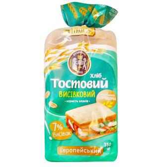 Хліб Кулиничі Європейський тостовий висівковий 350г