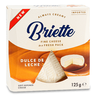 Сир Briette Dulce de Leche 60% 125г