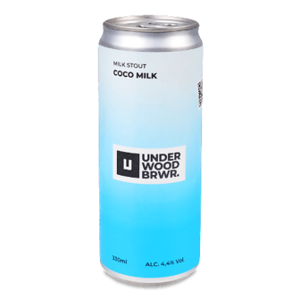 Пиво Underwood Brewery Coco Milk темне нефільтроване з/б 0,33л