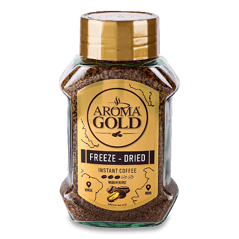 Кава розчинна Aroma Gold 200г