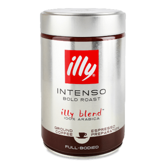 Кава мелена Illy Intenso натуральна смажена 250г