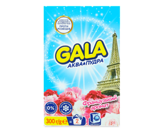 Порошок для прання Gala Аква-Пудра французький аромат автомат, 300г