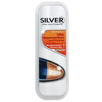 Губка-блиск для взуття Silver стандарт нейтральна