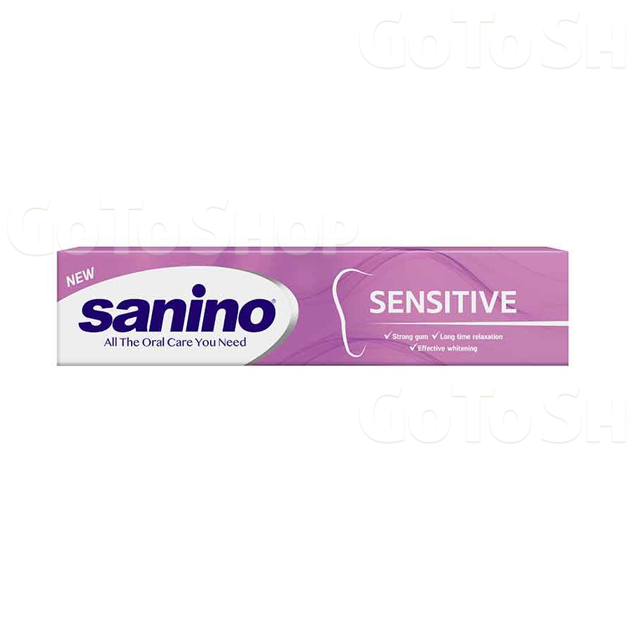 Паста зубна 90 мл Sanino Sensitive к/уп 