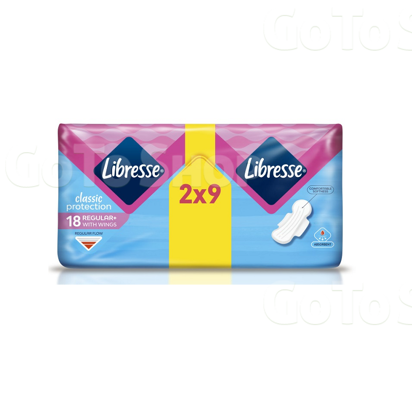 Прокладки гігієнічні 18шт Libresse Classic Protection Regular 