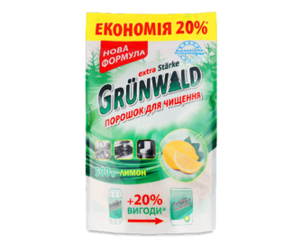Порошок для чищення Grunwald «Лимон», 500г