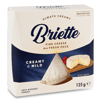 Сир Briette Creamy&Mild 60% 125г