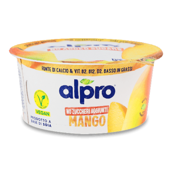 Десерт Alpro соєвий ферментований манго 135г