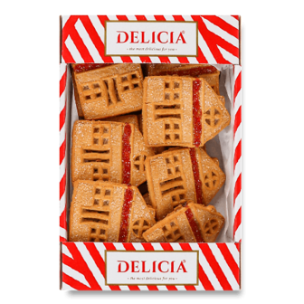 Печиво Delicia Шале цукрове 0,25кг