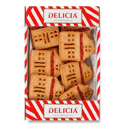 Печиво Delicia Шале цукрове 0,25кг