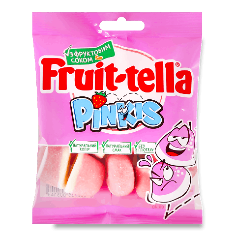 Мармелад жувальний Fruittella Pinkis 90г