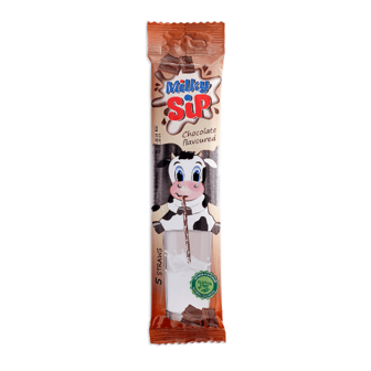 Трубочка Milky Sip ароматизована для молока шоколад, 30г