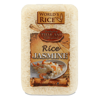 Рис World's rice «Жасмин», 500г
