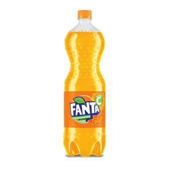 Напій Fanta з апельсиновим соком сильногазований, 1,75л