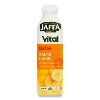 Напій соковий Jaffa Vital Power манго-банан, 0,5л