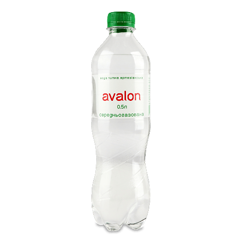 Вода питна Avalon середньогазована, 0,5л